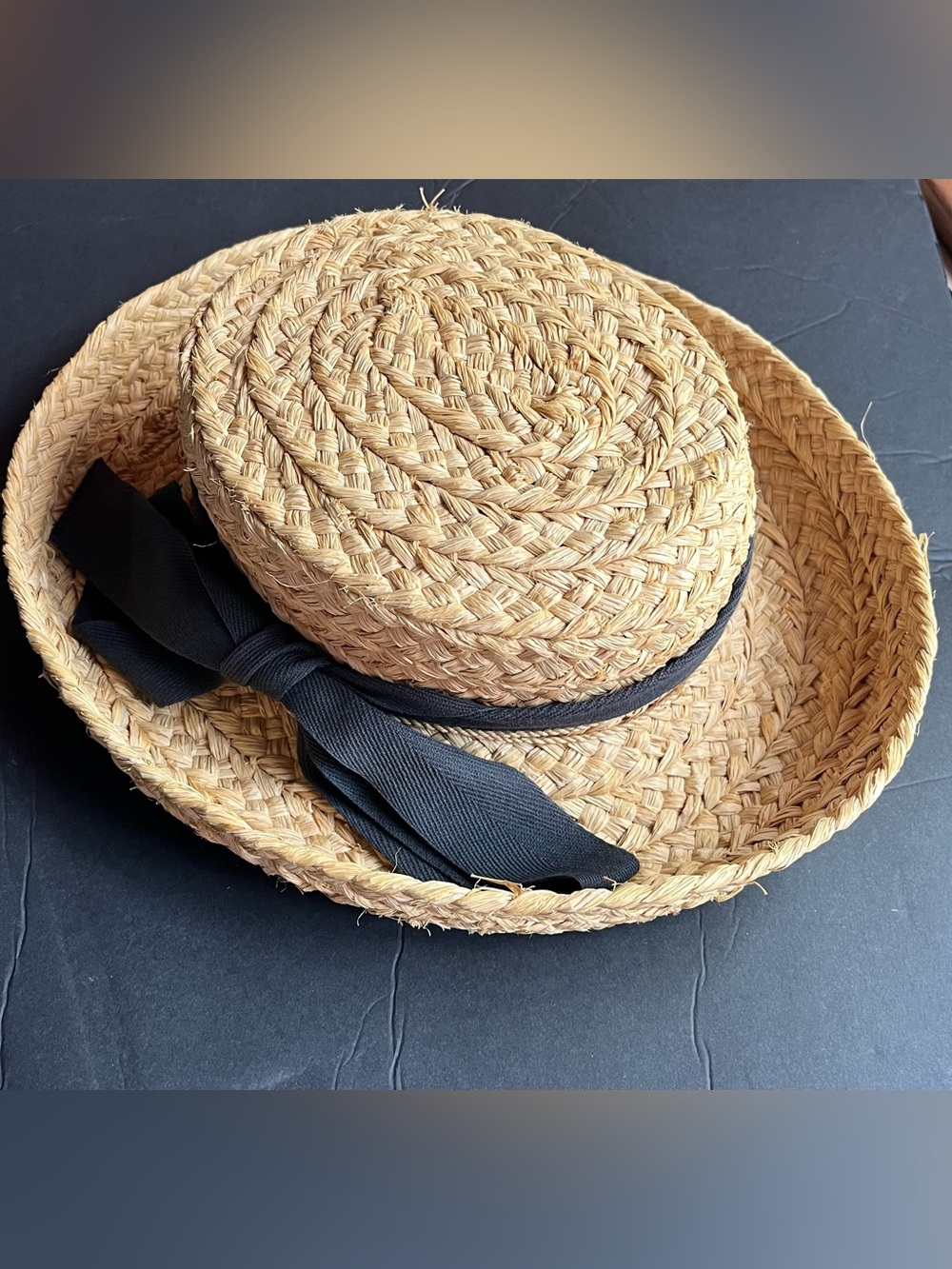 Helen Kaminski Newport SB Classic 5 Raffia Straw Hat